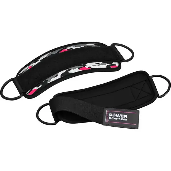 Манжети на щиколотку Power System PS-3470 Ankle Strap Camo Pink/Black купити недорого в Україні, фото 4