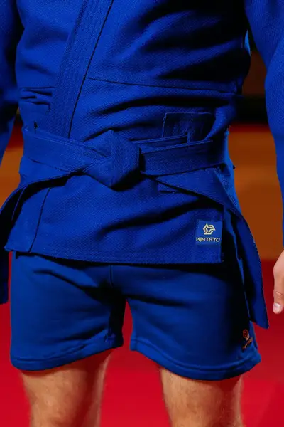 Форма для самбо (самбовка) синя TM "Kintayo", 190 зріст, щільність 550 гр/м.кв. купити недорого в Україні, фото 4