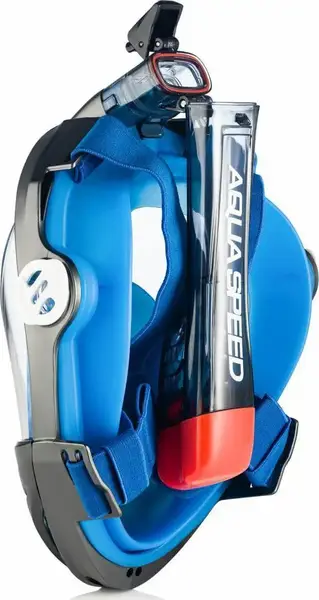 Полнолицевая маска Aqua Speed BRIZO 8739 синий Уни S/M купить недорого в Украине, фото 4