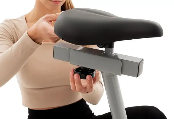 Велотренажер магнитный Hop-Sport HS-2050H Sonic серебристый купить недорого в Украине, фото 15