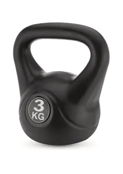 Гиря виниловая GYMTEK 3 кг черный купить недорого в Украине, фото 2