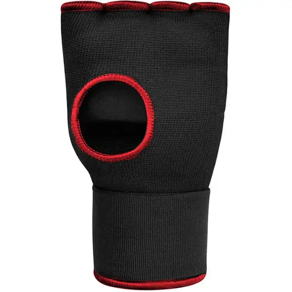 Бинти-рукавиці PowerPlay 3096 з гелевими подушечками Чорні M купити недорого в Україні, фото 2