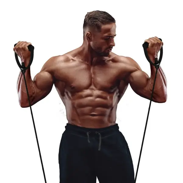 Еспандер трубчастий з ручками York XX-Heavy, чорний купити недорого в Україні, фото 4