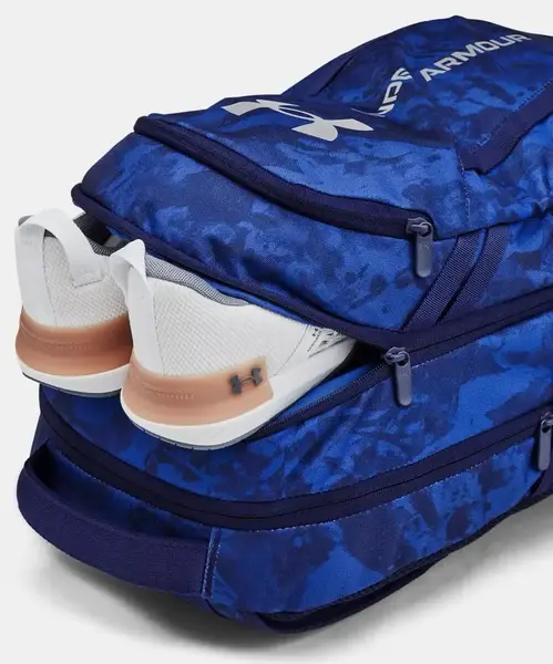 Рюкзак UA Hustle 6.0 Backpack 29L Синій/Чорний 51х32х17 см купити недорого в Україні, фото 3