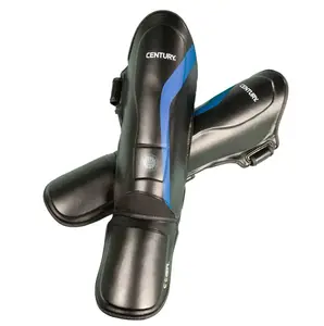 Защита голени и стопы CENTURY с лицензией WAKO XL черный-синий CENTURY 117730-016 купить