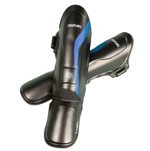 Защита голени и стопы CENTURY с лицензией WAKO XL черный-синий CENTURY 117730-016 купить недорого в Украине, фото 2