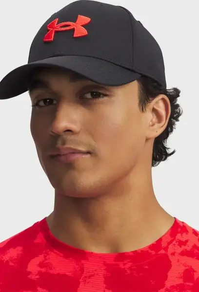 Кепка UA M BLITZING LOW STR Чорний/Червоний S/M купити недорого в Україні, фото 2