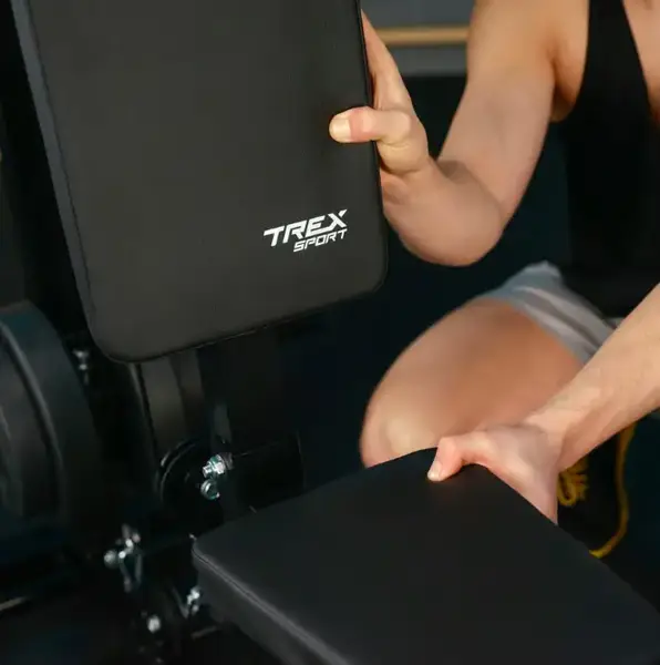 Силова фітнес станція Trex Sport TX-450HG з верхньою та нижньою тягою купити недорого в Україні, фото 11