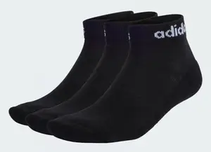 Шкарпетки Adidas C LIN ANKLE 3P чорний Уні XL (46-48) купити