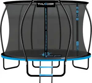 Батут THUNDER INSIDE ULTRA с внутренней сеткой 14 футов 435 см черно-голубой купить
