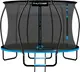Батут THUNDER INSIDE ULTRA с внутренней сеткой 14 футов 435 см черно-голубой купить недорого в Украине, фото 26284