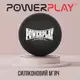 Масажний силіконовий м'яч PowerPlay PP-4354 Silicone Lacrosse Ball (6.3см.) Чорний купити