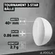 Мячи для настольного тенниса Joola Tournament 40+ 12 шт (44322) купить