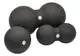 Набор массажных мячиков PowerPlay 4007 EPP Massage Ball Черные (3 шт.) купить