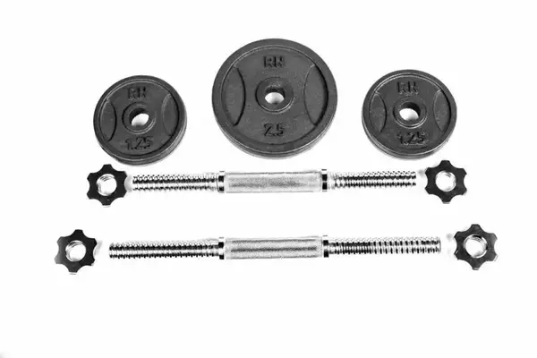 Гантели разборные металлические 2 по 13,5 кг. RN-Sport купить недорого в Украине, фото 6