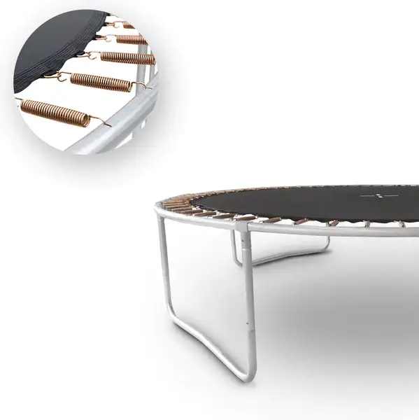 Батут OUTTEC Pumpkin с внутренней сеткой 10 футов 305 см черно-серый купить недорого в Украине, фото 5