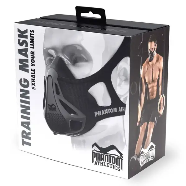 Маска для тренировки дыхания Phantom Training Mask Black S купить недорого в Украине, фото 3