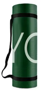 Коврик для йоги и фитнеса PowerPlay 4151 NBR Performance Mat Зеленый (183x61x1.5) купить