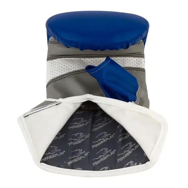 Снарядные варежки PowerPlay 3038 Сине-серые S (капа в подарок) купить недорого в Украине, фото 4