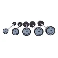 Набір прямих фіксованих штанг крок 10 вага 150 кг Technogym TGP-10-50 кг купити