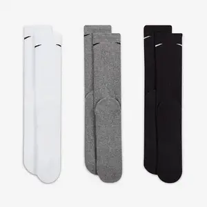 Носки Nike U NK EVERYDAY PLUS CUSH CREW белый, черный, серый Чел 42-46 купить