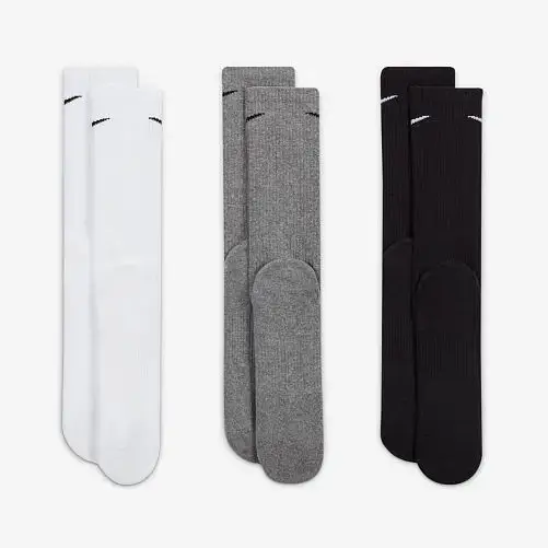 Носки Nike U NK EVERYDAY PLUS CUSH CREW белый, черный, серый Чел 42-46 купить недорого в Украине, фото 2