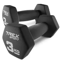 Гантели для фитнеса неопреновые TREX Sport TX-030VD 2x3 кг купить