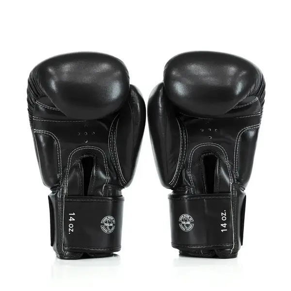 Боксерские перчатки Fairtex BGV27 Black 10 унций (бинты в комплекте) купить недорого в Украине, фото 3
