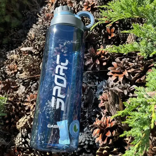 Пляшка для води CASNO 1500 мл KXN-1237 Синя купити недорого в Україні, фото 10