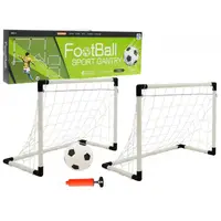 Ворота футбольные детские Ramiz TY6603 143 x 110 x 70 см, черно-белые купить