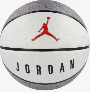 Мяч баскетбольный Nike JORDAN PLAYGROUND 2.0 8P DEFLATED CEMENT GREY/WHITE/BLACK/FIRE RED | Размер 7 купить