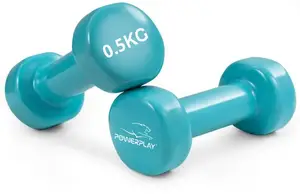 Гантели виниловые PowerPlay 2*0,5 кг. PP_4103 Голубые (2шт. - пара) купить