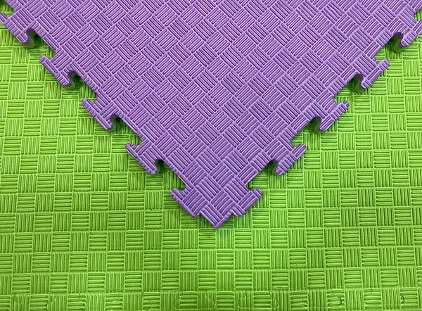 Татамі мат EVA 20 мм 1х1м Фіолетово-Зелений купити недорого в Україні, фото 2