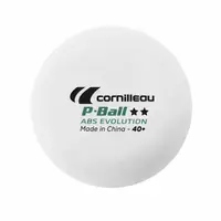 Мячи для настольного тенниса Cornilleau P-BALLS 2** 6 шт, белые купить