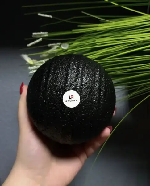 Масажний м'яч U-POWEX Epp foam ball (d10.) Black купити недорого в Україні, фото 10