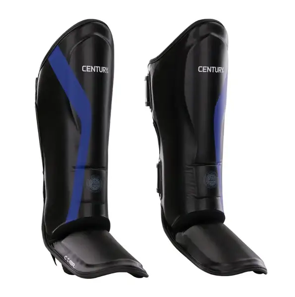 Защита голени и стопы CENTURY с лицензией WAKO XL черный-синий CENTURY 117730-016 купить недорого в Украине, фото 4