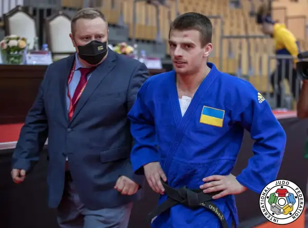 Кимоно Champion II Olympic IJF | синий | ADIDAS JIJFSMUOG BU купить недорого в Украине, фото 6