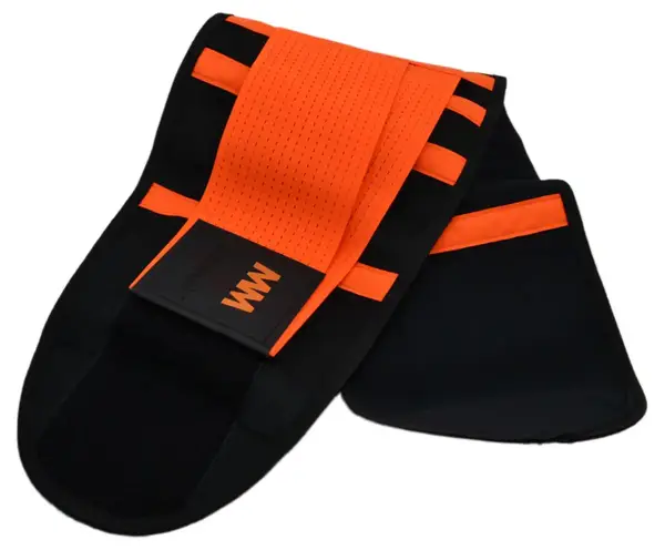 Пояс компрессионный MadMax MFA-277 Slimming belt Black/neon orange S купить недорого в Украине, фото 8