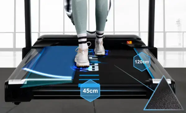 Беговая электрическая дорожка THUNDER RAPID-DS-BLACK купить недорого в Украине, фото 2