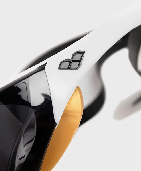 Окуляри для плавання Arena COBRA EDGE SWIPE чорний, білий, золотий Уні OSFM купити недорого в Україні, фото 5