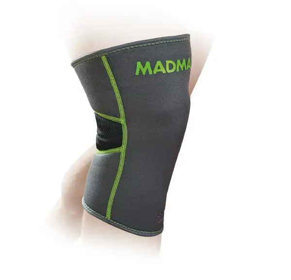 Наколінник MadMax MFA-294 Zahoprene Knee Support Dark Grey/Green (1шт.) L купити