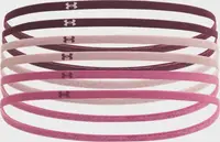 Пов'язка на голову UA W MINI ELASTIC 6PK рожевий, пудровий, бордовий Жін One Size Пов'язка на голову UA W MINI ELASTIC 6PK рожевий, пудровий, бордовий Жін One Size купити