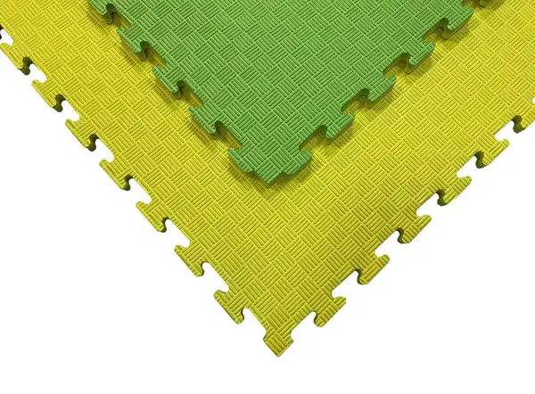 Татамі мат EVA 20 мм 1х1м Жовто-Зелений купити
