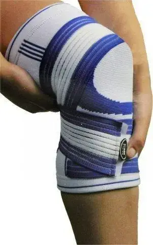 Наколенник Power System PS-6008 Knee Support Pro Blue/White (1шт.) S/M купить недорого в Украине, фото 3