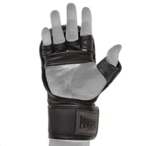 Рукавиці для MMA PowerPlay PP_3033 Ultra Matt Чорні L купити