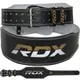 Пояс для тяжелой атлетики RDX 6 кожаный Black Gold M купить недорого в Украине, фото 23322