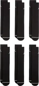 Носки Nike U J ED CUSH PLY CREW 6PR - 144 черный Уни 38-42 черный носок купить