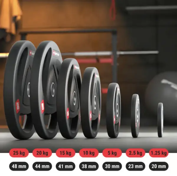 Диск олімпійський Hop-Sport 1,25 кг купити недорого в Україні, фото 13