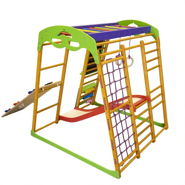 Детский спортивный комплекс для квартиры SportBaby Карамелька Plus 4 купить недорого в Украине, фото 2