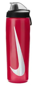 Бутылка Nike REFUEL BOTTLE LOCKING LID 24 OZ красный, черный, серебристый Уни 709 мл купить